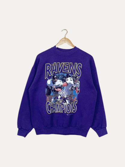 90's Baltimore Ravens Vintage Sweatshirt M