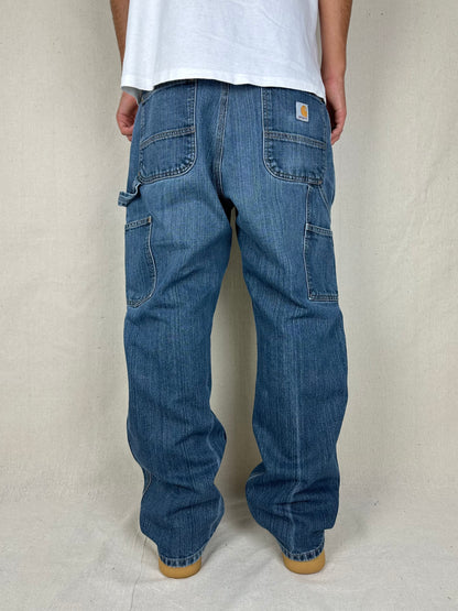 90's Carhartt Vintage Carpenter Jeans Size 35x30