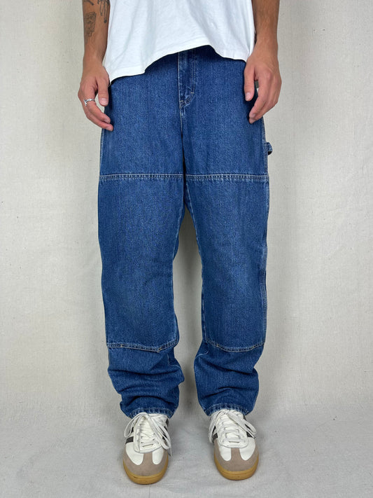 90's Dickies Vintage Double Knee Carpenter Jeans Size 33x32