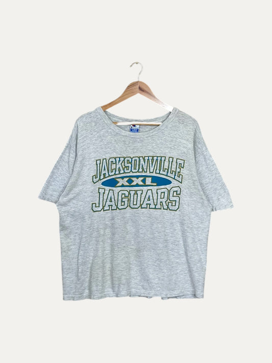 90's Jacksonville Jaguars Vintage Champion T-Shirt Size XL