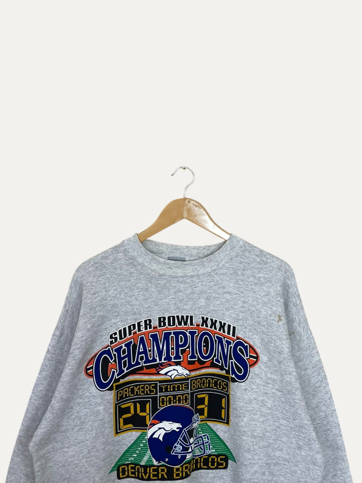 90's Broncos Super Bowl Champions Vintage Sweatshirt L