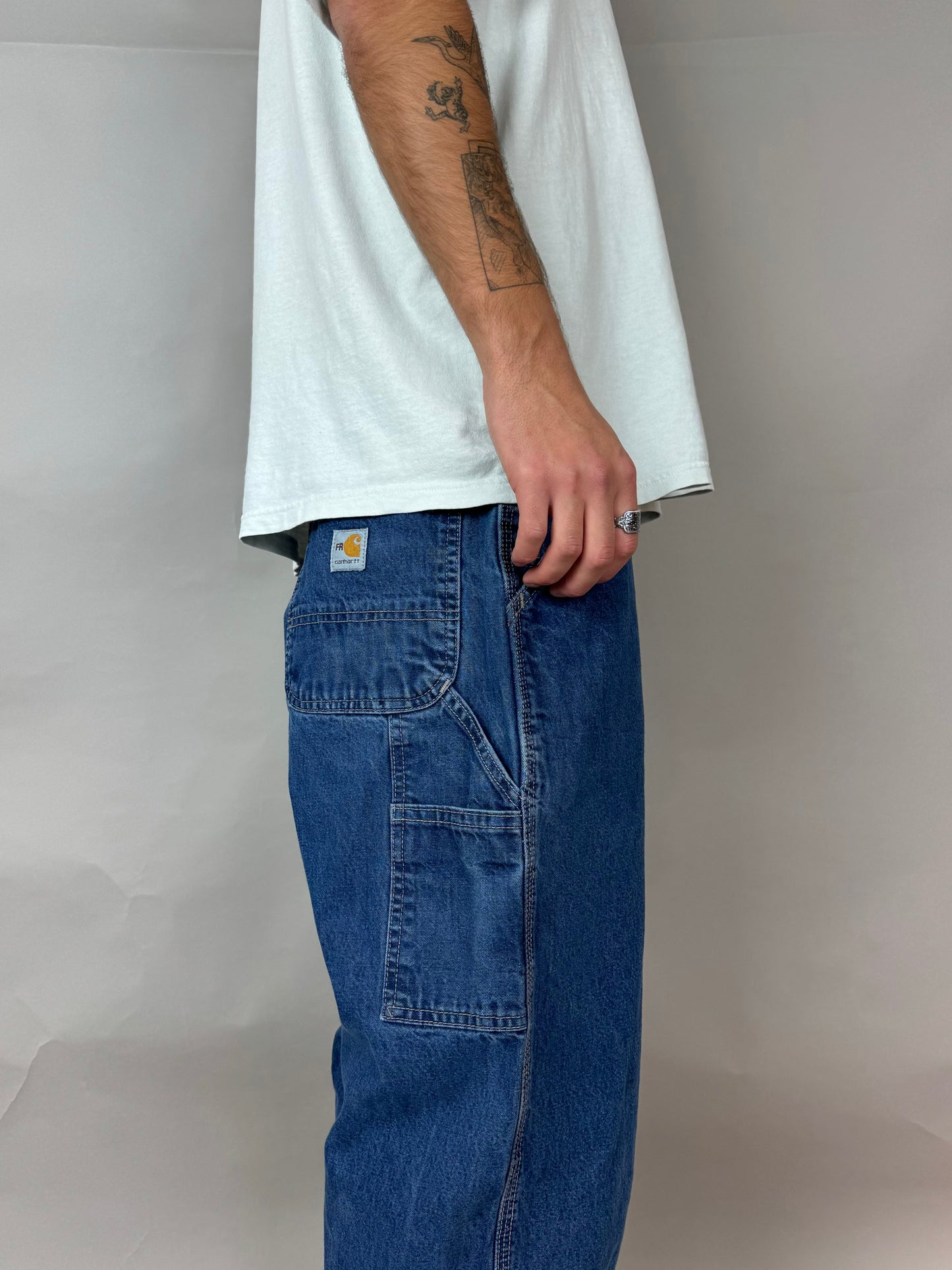 90's Carhartt Vintage Carpenter Jeans Size 36x34