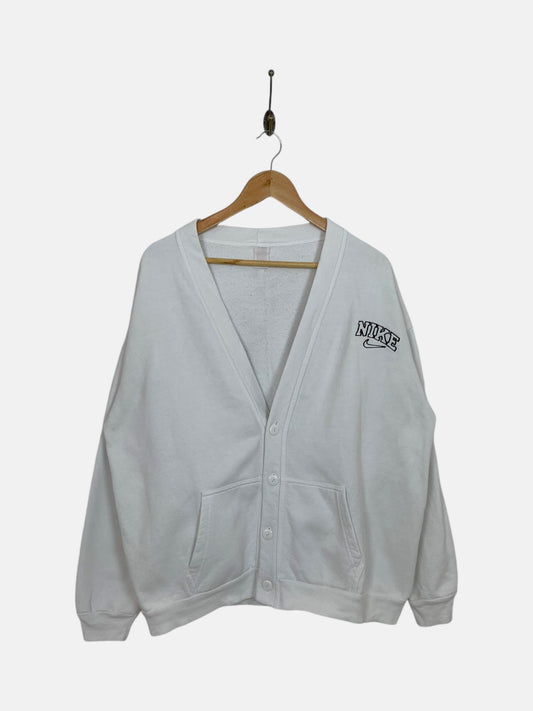 90's Nike Embroidered Vintage Cardigan Size M-L