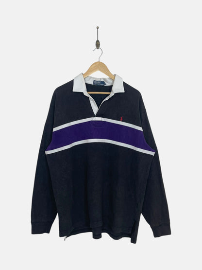 90's Ralph Lauren Embroidered Vintage Long Sleeve Polo Size XL