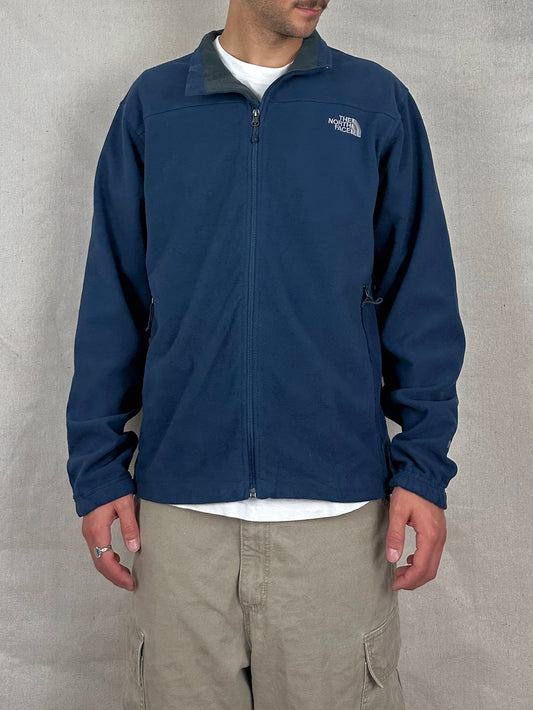 The North Face Embroidered Fleece Jacket Size L