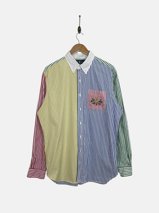 90's Ralph Lauren Embroidered Vintage Button-up Shirt Size L-XL