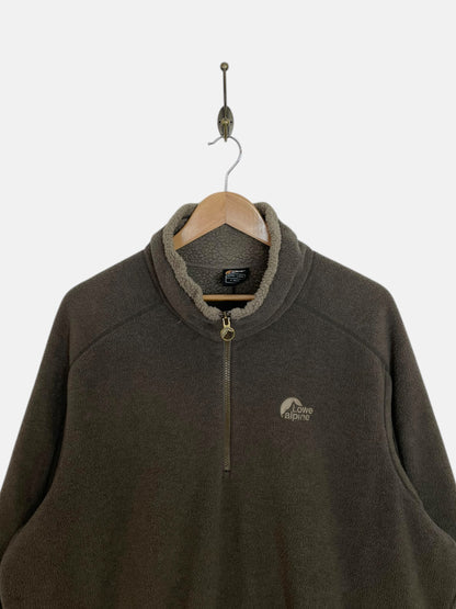 90's Lowe Alpine Embroidered Vintage Quarter-zip Sweatshirt Size 2XL-3XL
