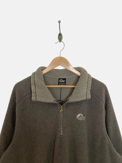 90's Lowe Alpine Embroidered Vintage Quarter-zip Sweatshirt Size 2XL-3XL