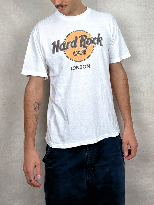 90's Hard Rock Cafe London Vintage T-Shirt Size 10-12