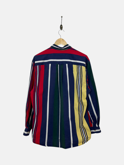 90's Nautica Emboidered Vintage Button-up Shirt Size L