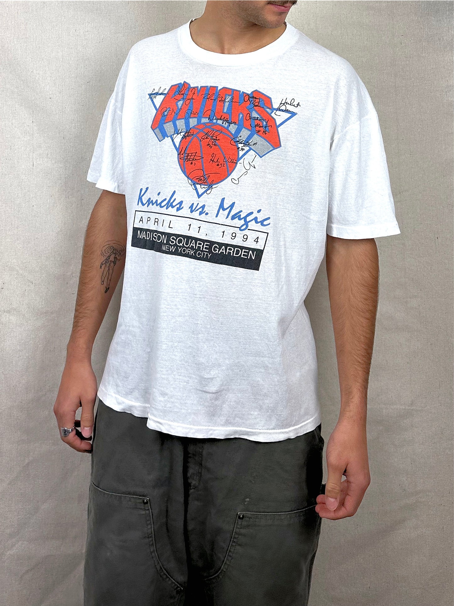1994 New York Knicks NBA Vintage T-Shirt Size M-L