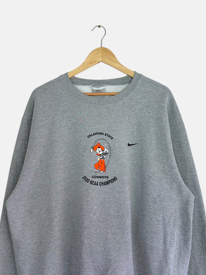 90's Nike Oklahoma State Vintage Sweatshirt Size L-XL
