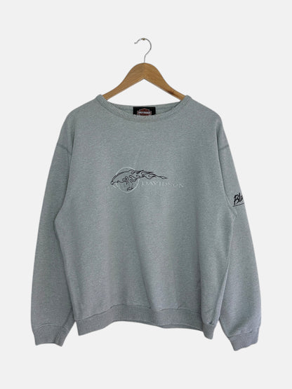 90's Harley Davidson Embroidered Vintage Sweatshirt Size L