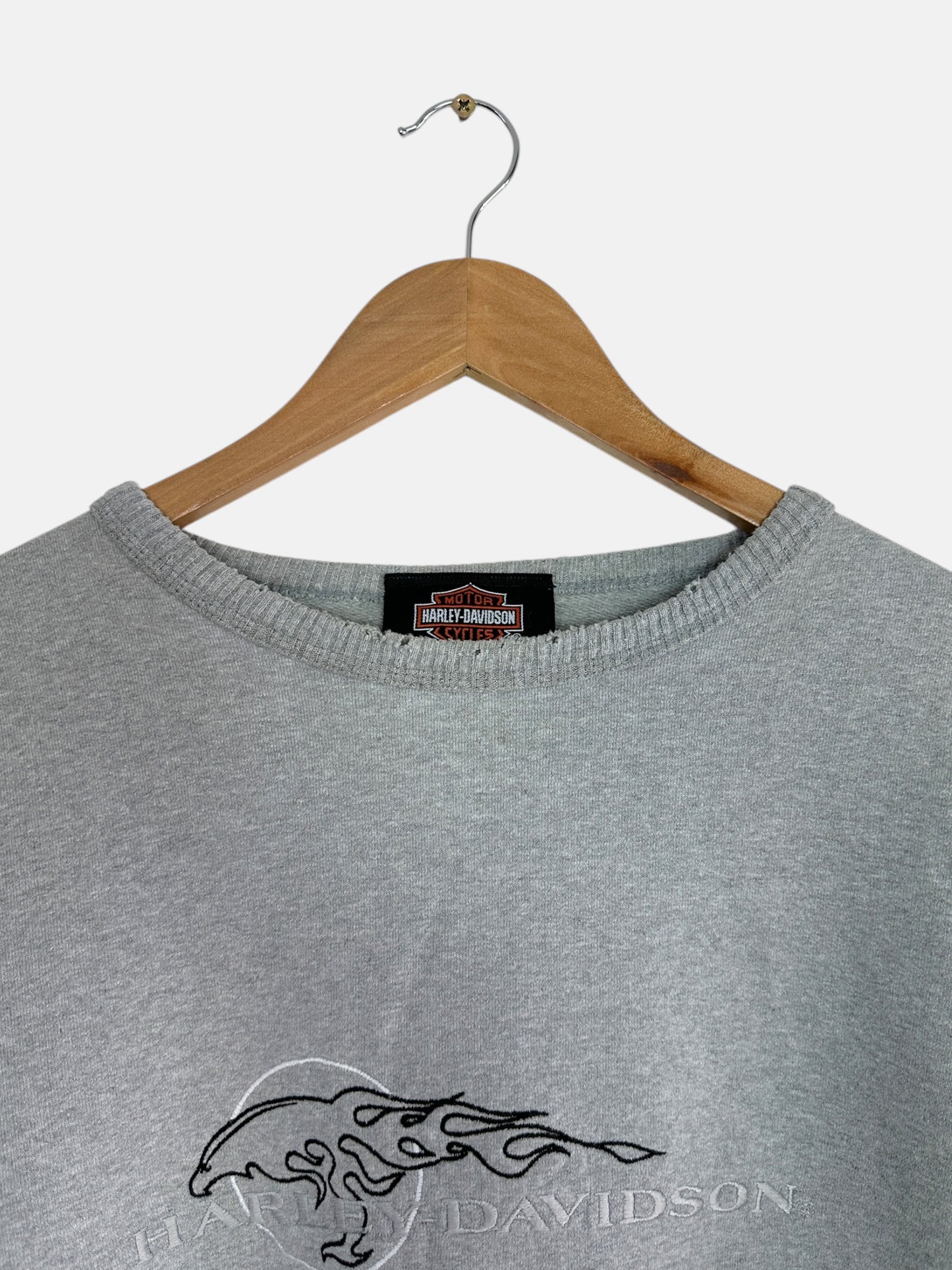 90's Harley Davidson Embroidered Vintage Sweatshirt Size L