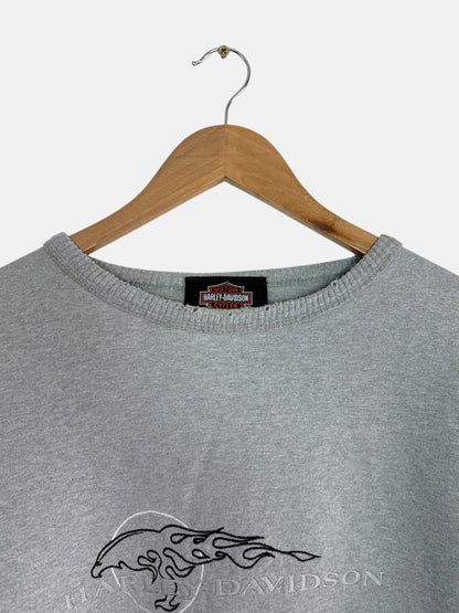90's Harley Davidson Embroidered Vintage Sweatshirt Size L