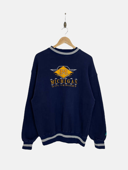 90's Michigan Wolverines Embroidered Vintage Sweatshirt Size XL