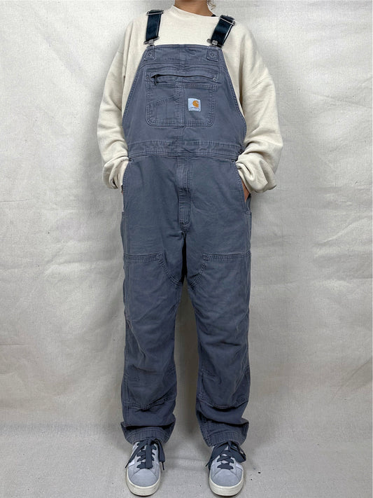 90's Carhartt Heavy Duty Vintage Dungarees/Overalls up to Size 38"