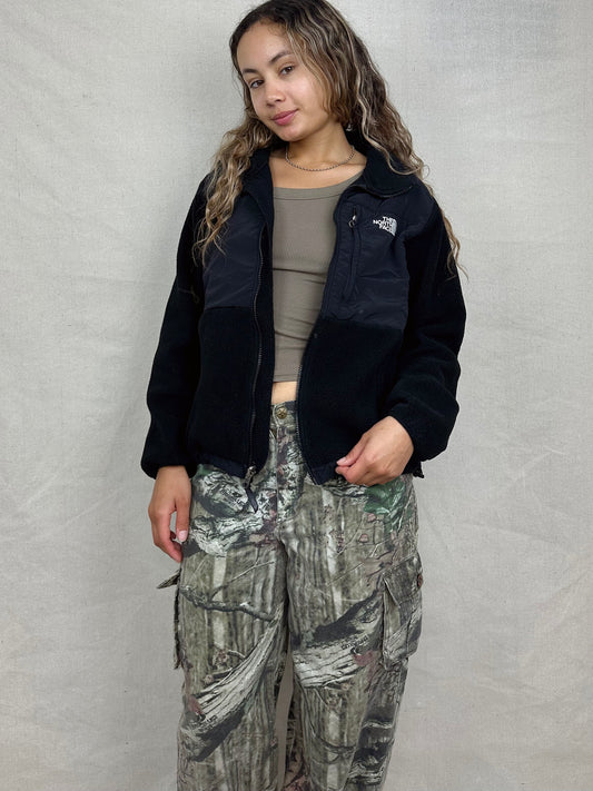 90's The North Face Embroidered Vintage Fleece/Jacket Size 8-10