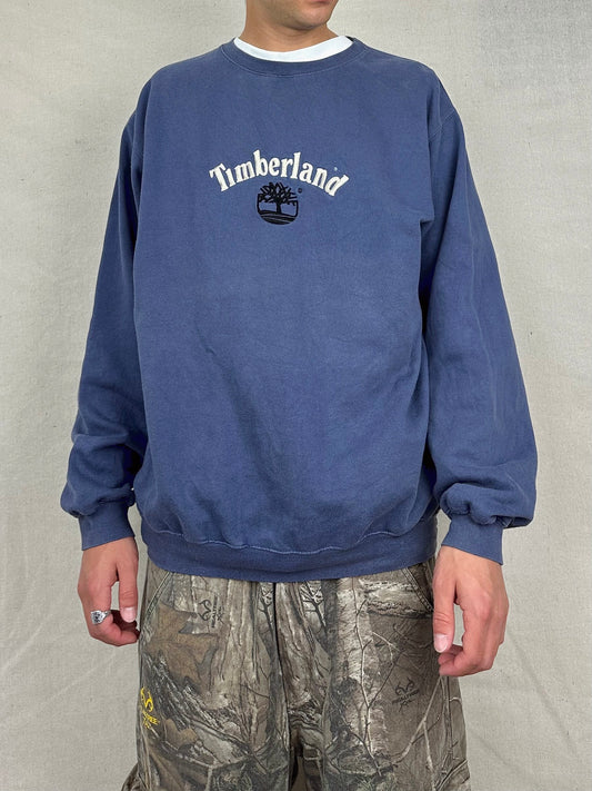 90's Timberland Embroidered Vintage Sweatshirt Size L