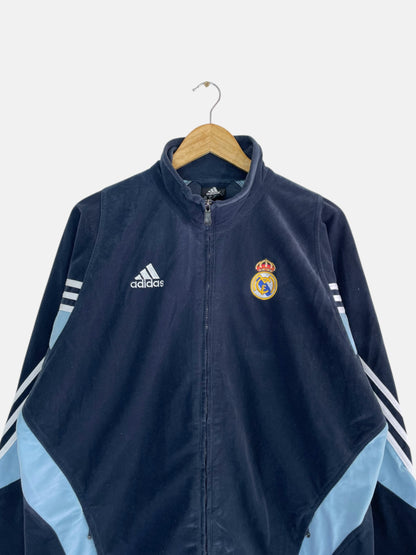 90's Adidas Real Madrid Embroidered Vintage Jacket Size XL-2XL