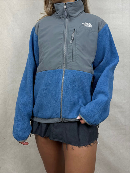 90's The North Face Embroidered Fleece/Jacket Size 12-14