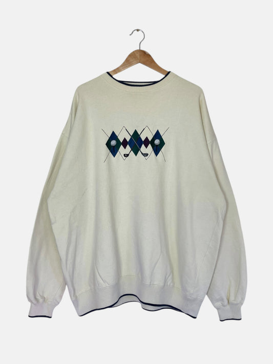 90's Golf Embroidered Vintage Sweatshirt Size 2XL-3XL