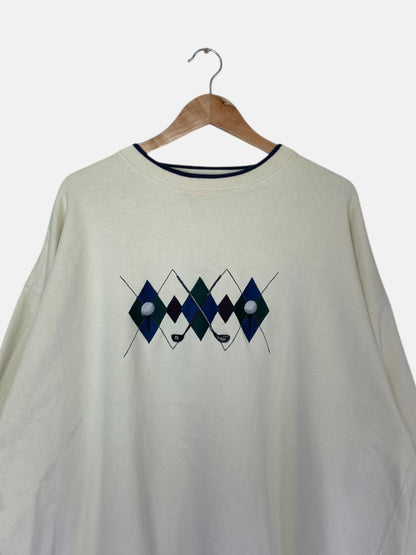 90's Golf Embroidered Vintage Sweatshirt Size 2XL-3XL