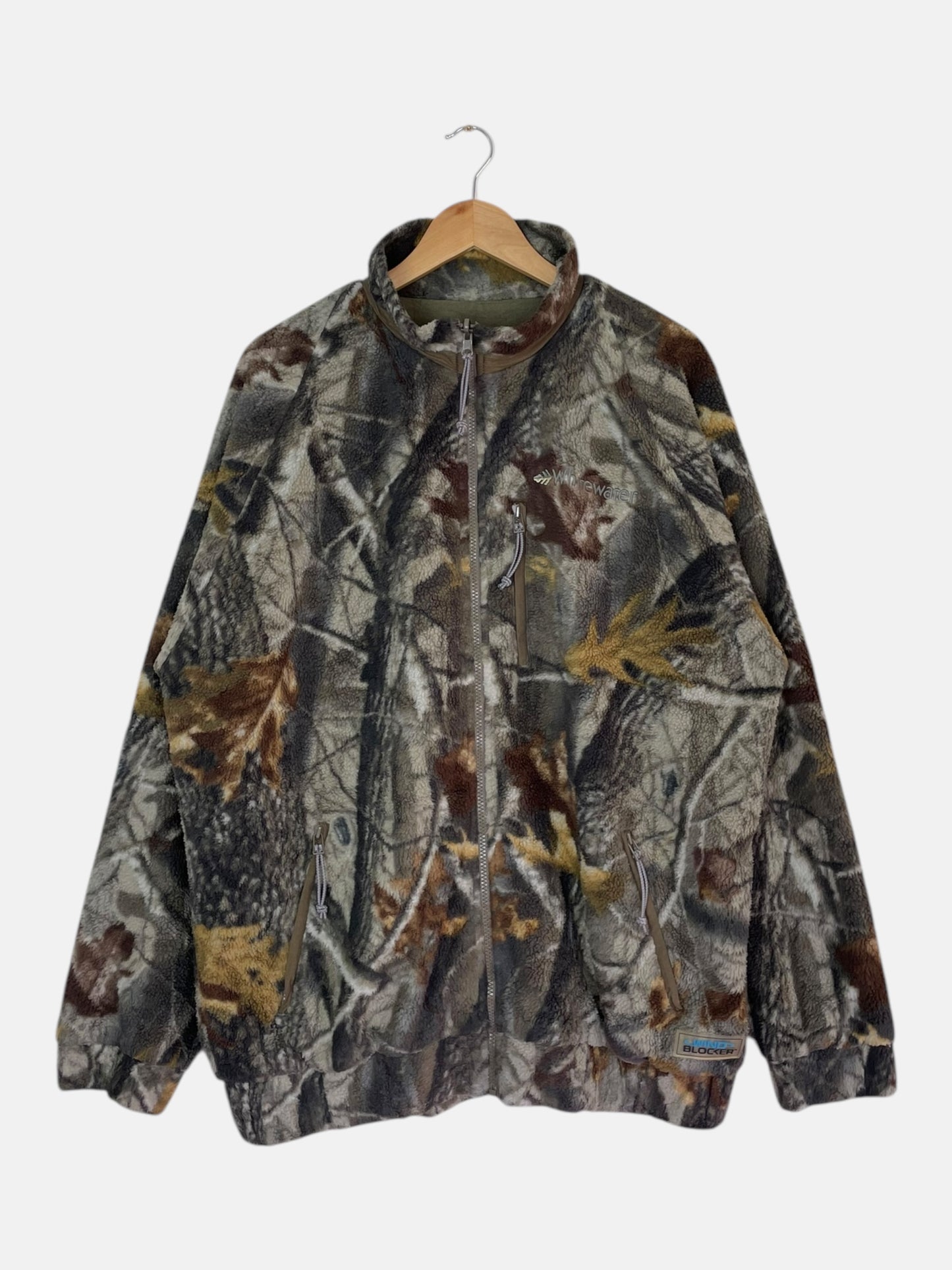 90's Realtree Camo Embroidered Vintage Reversible Jacket Size 2XL