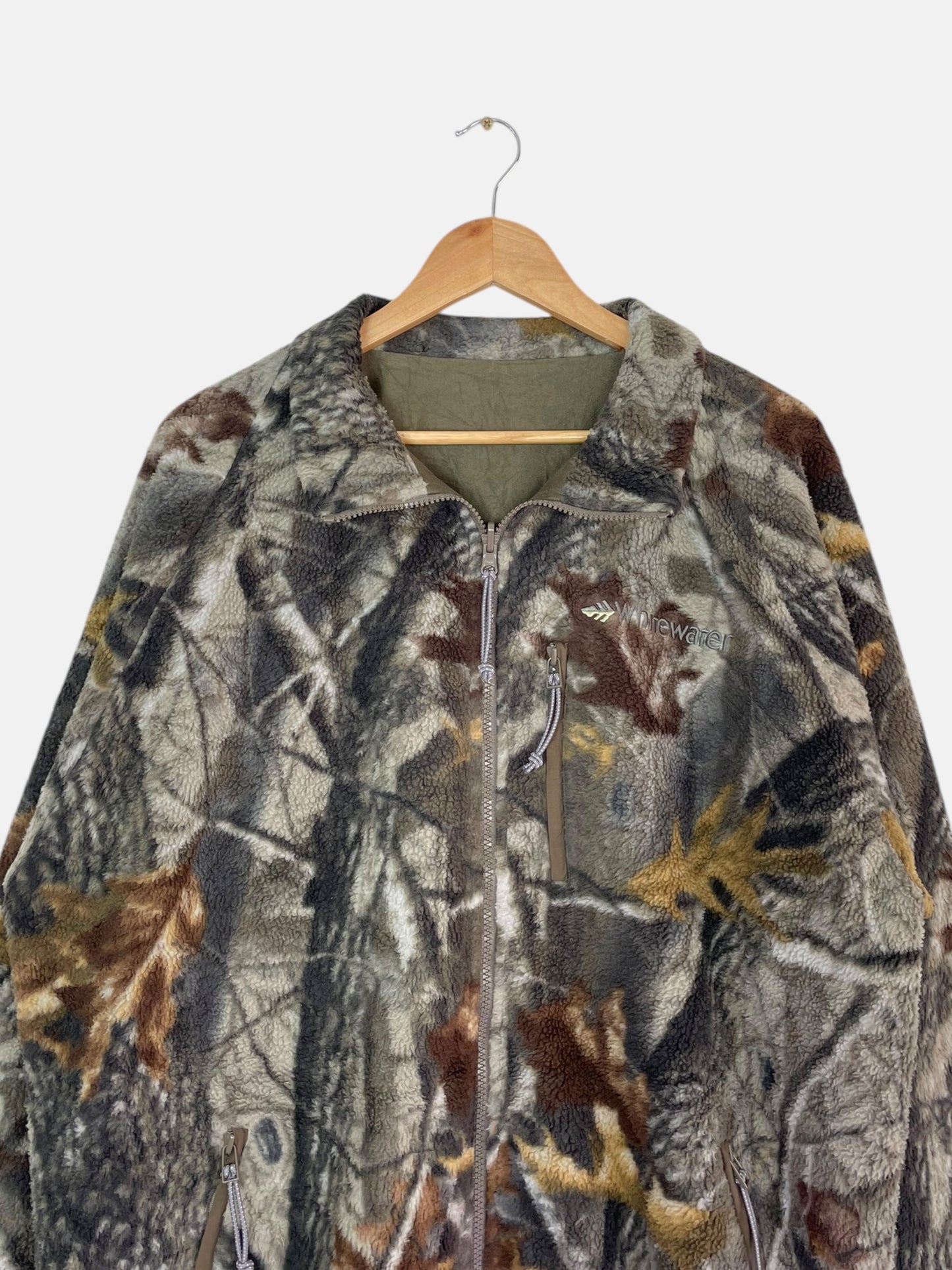 90's Realtree Camo Embroidered Vintage Reversible Jacket Size 2XL