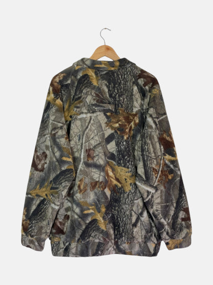 90's Realtree Camo Embroidered Vintage Reversible Jacket Size 2XL