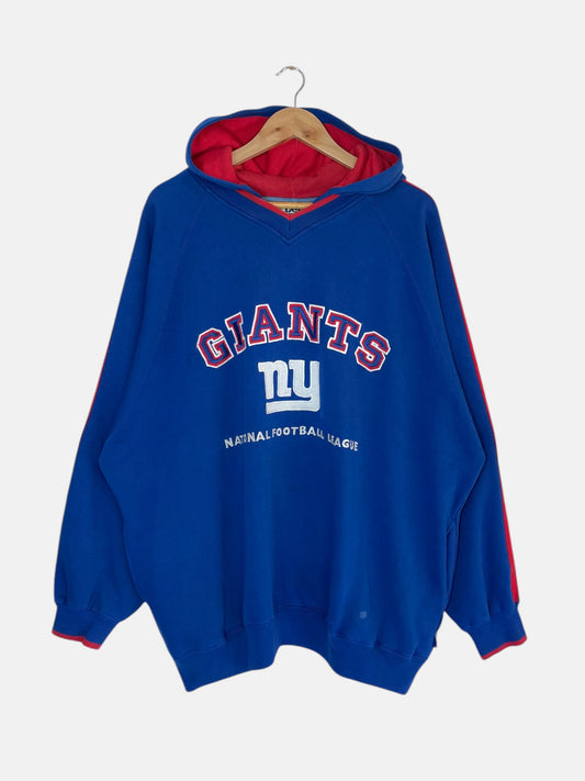 90's Lee Sport NBL Giants Embroidered Vintage Hooded Sweatshirt Size XL-2XL