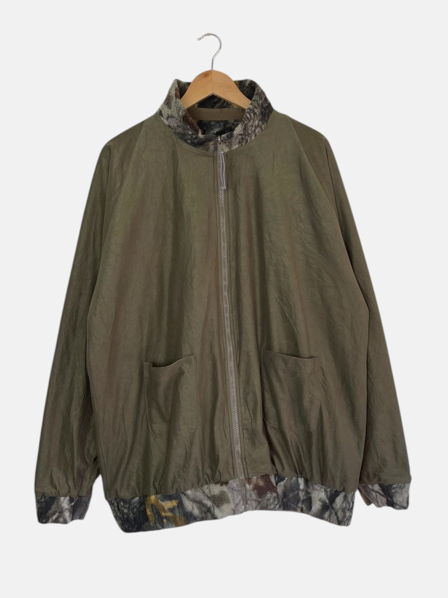 90's Realtree Camo Embroidered Vintage Reversible Jacket Size 2XL