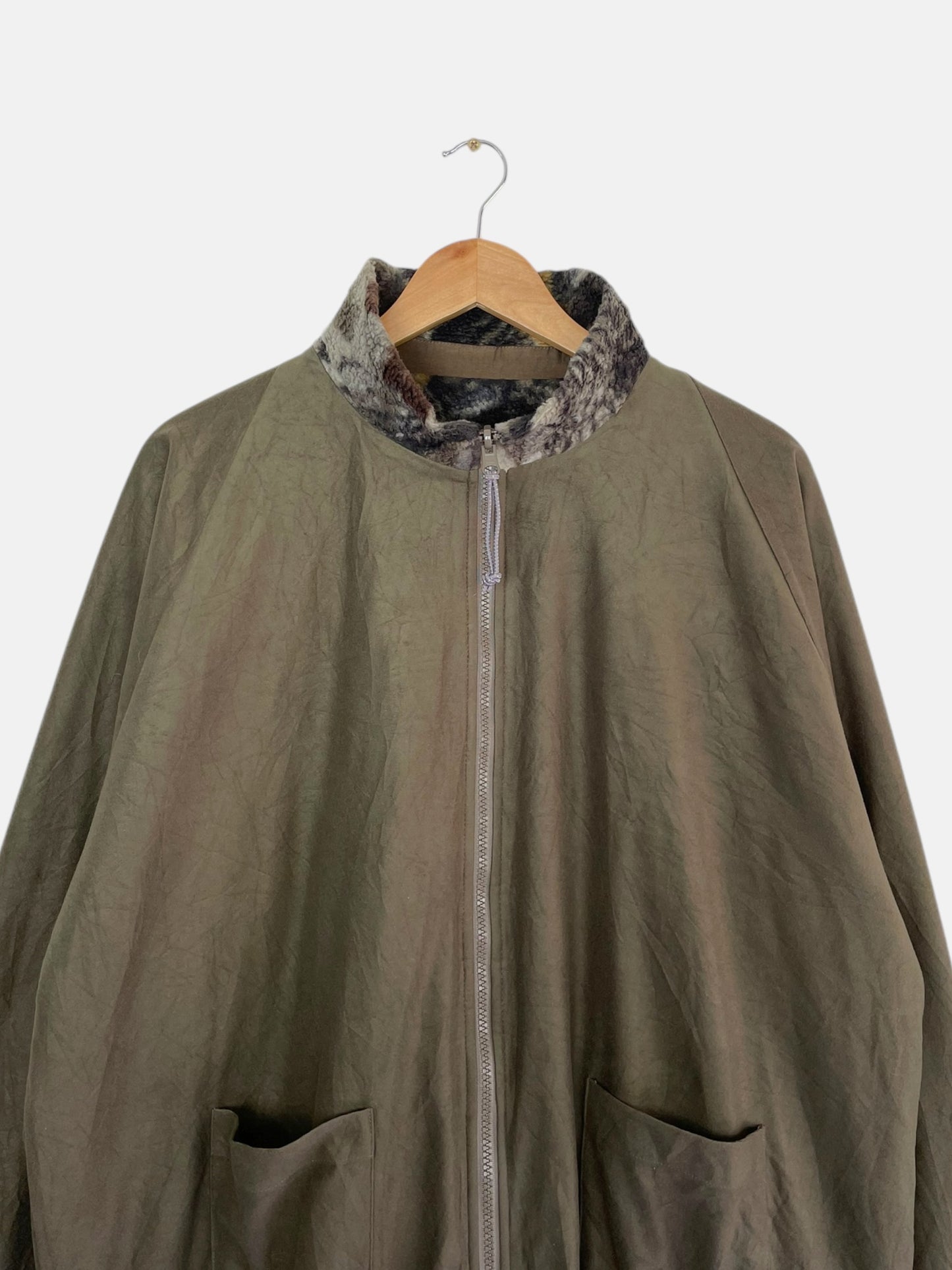 90's Realtree Camo Embroidered Vintage Reversible Jacket Size 2XL