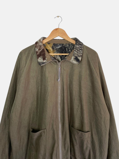 90's Realtree Camo Embroidered Vintage Reversible Jacket Size 2XL