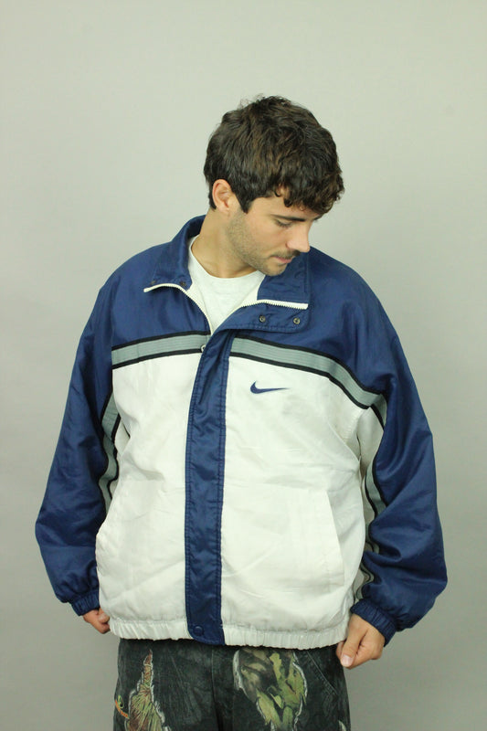 90's Nike Embroidered Vintage Thick Jacket Size M-L