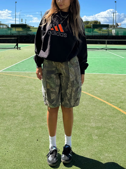 90's Adidas Embroidered Vintage Sweatshirt Size 10