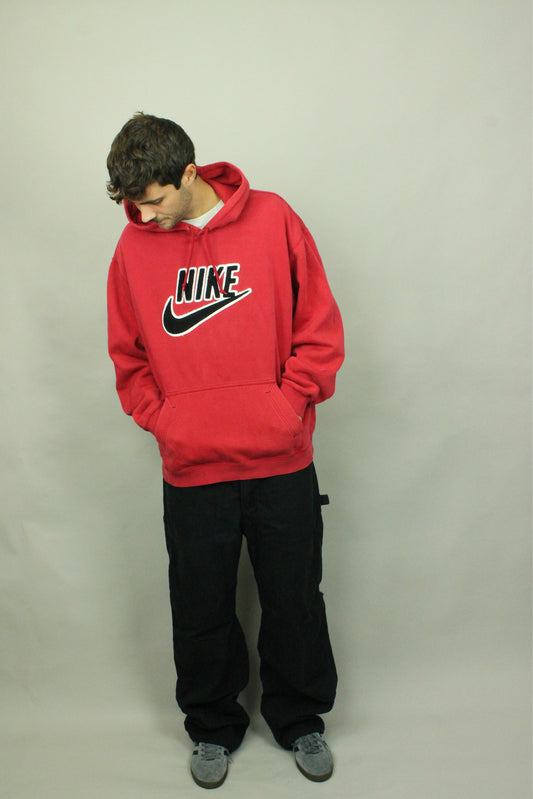 90's Nike Embroidered Vintage Hoodie Size XL-2XL