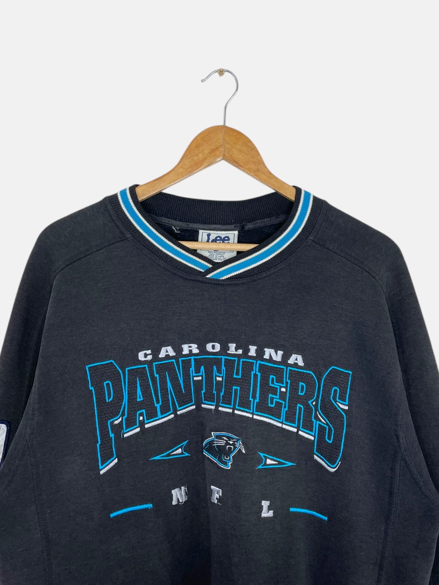 90's Carolina Panthers NFL Embroidered Vintage Sweatshirt Size L