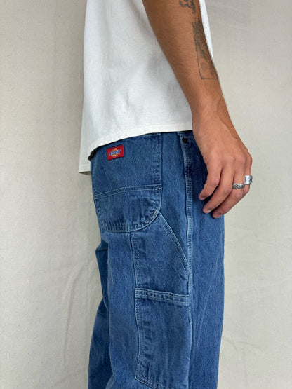90's Dickies Vintage Carpenter Jeans Size 34x33