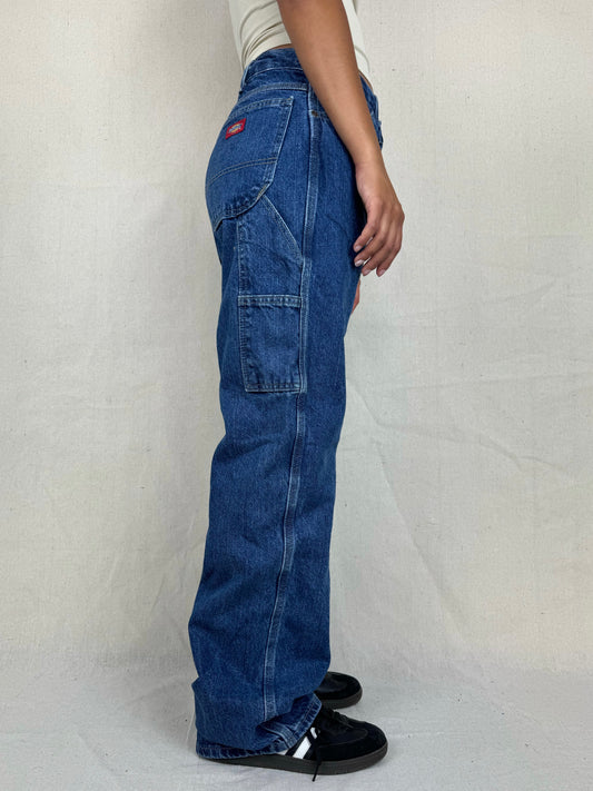 90's Dickies Heavy Duty Vintage Carpenter Jeans Size 31x33