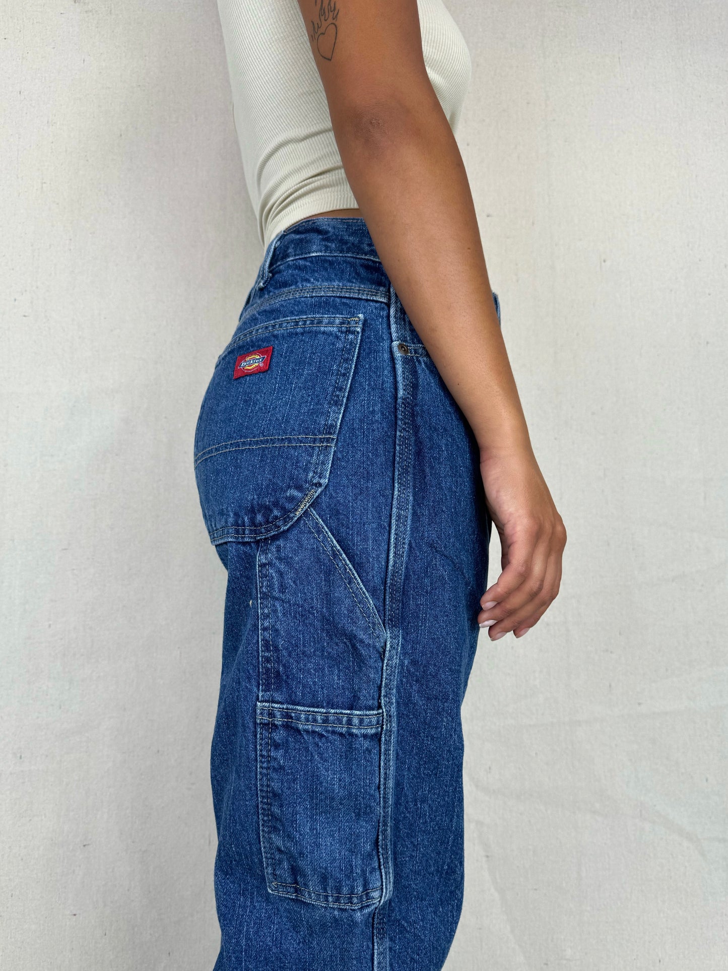90's Dickies Heavy Duty Vintage Carpenter Jeans Size 31x33