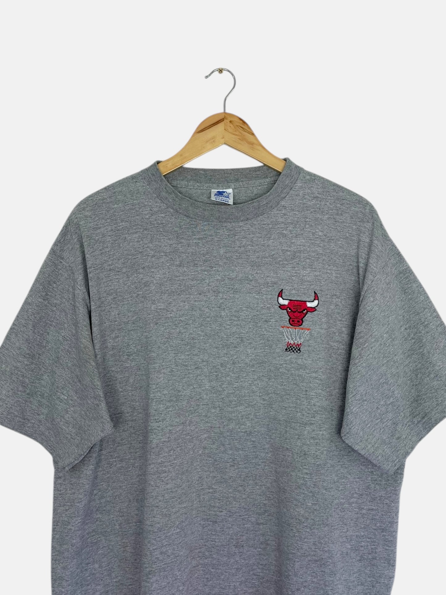 90's Chicago Bulls Embroidered Vintage T-Shirt Size XL