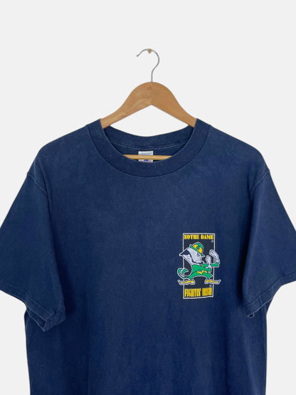 90's Notre Dame Vintage T-Shirt Size M-L