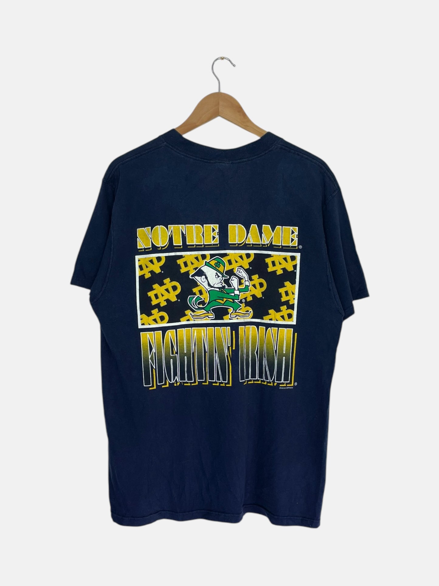 90's Notre Dame Vintage T-Shirt Size M-L