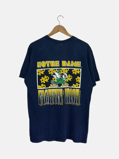 90's Notre Dame Vintage T-Shirt Size M-L