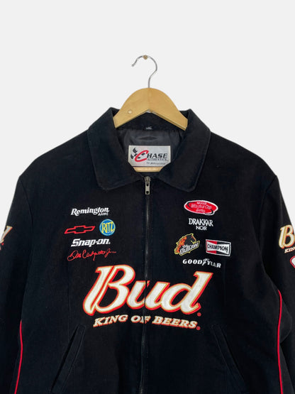 90's Budweiser Dale Earnhardt Embroidered Women's Jacket Size S