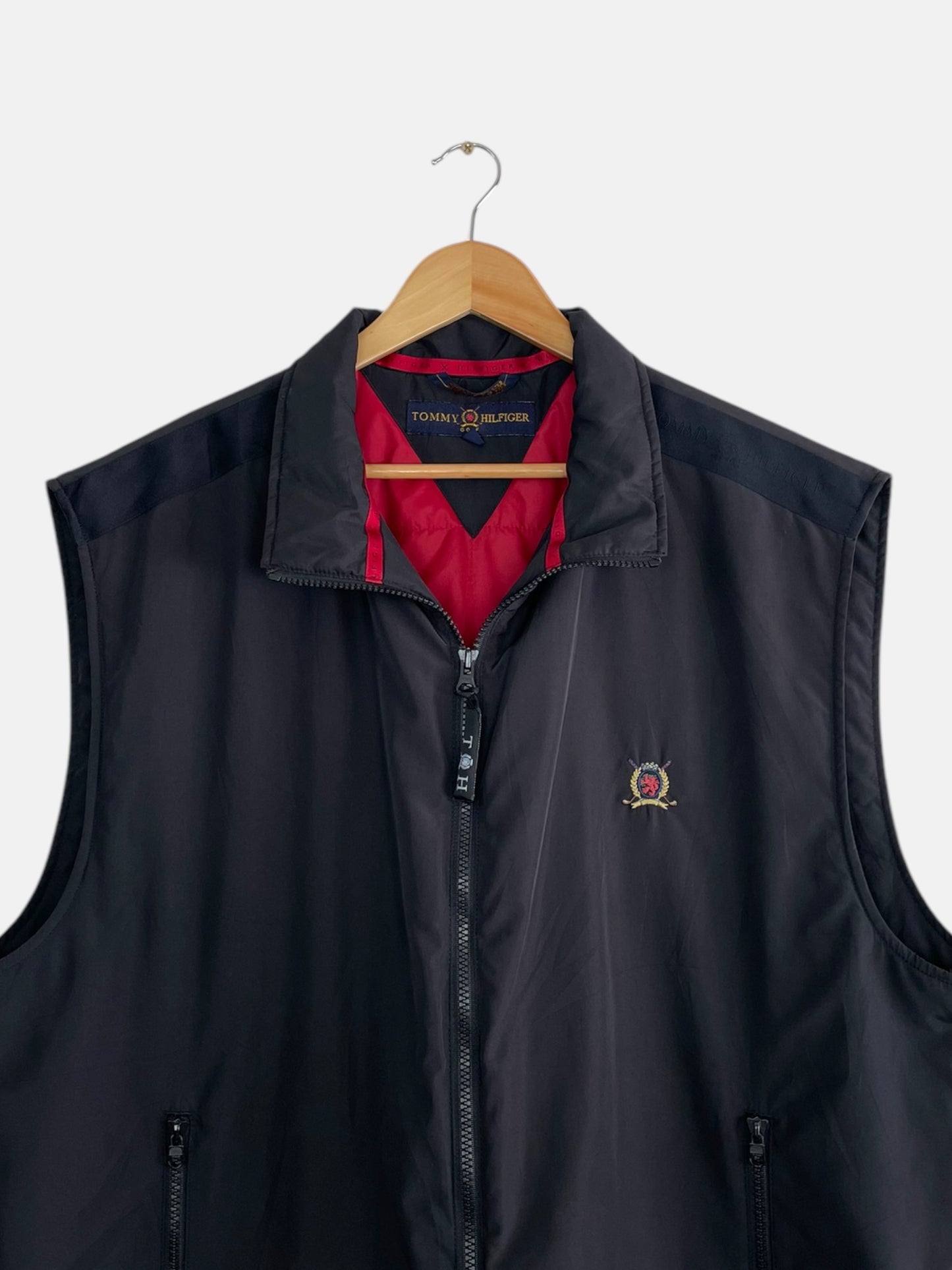 90's Tommy Hilfiger Embroidered Vintage Vest Size 2XL