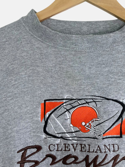90's Cleveland Browns Embroidered Vintage NFL Sweatshirt Size M