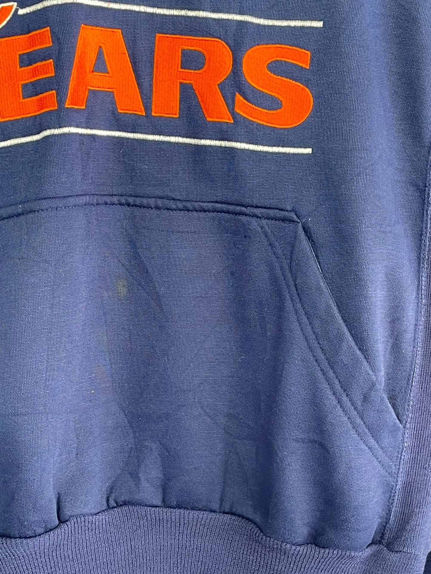 90's Chicago Bears Embroidered Vintage Starter Hooded Sweatshirt Size XL-2XL