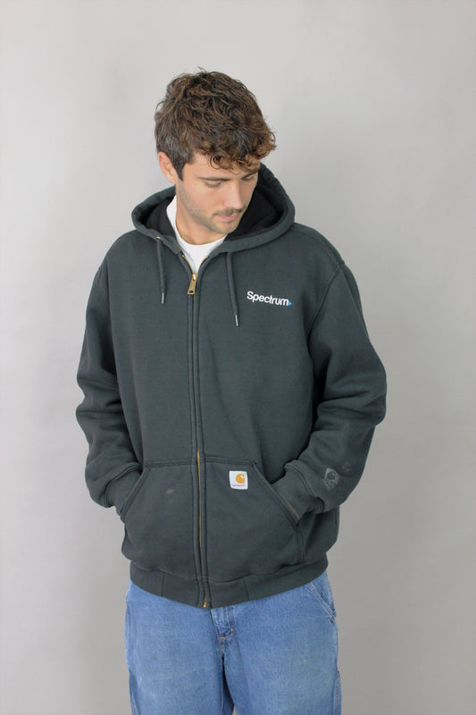90's Carhartt Vintage Soft-Shell Jacket with Hood Size M-L